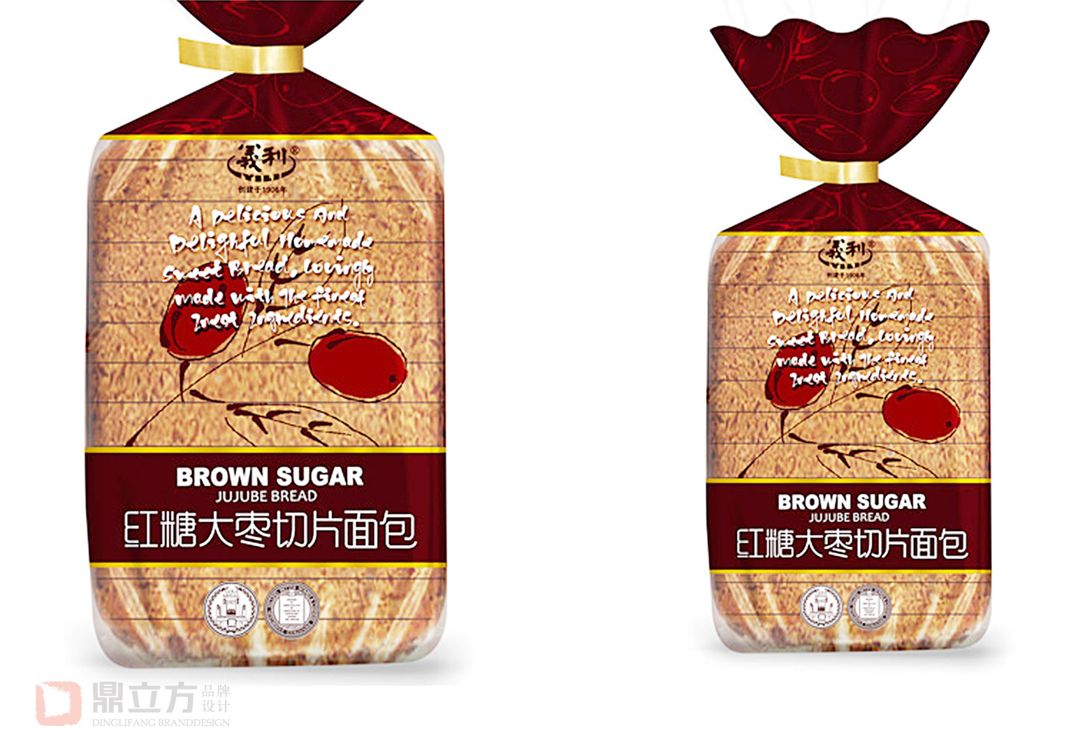 义利面包包装设计